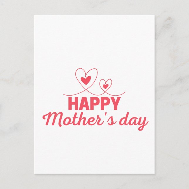Best Happy Mother's Day Postcard (Front)