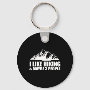Best Hiking Art For Men Women Outdoor Hike Hiker G Key Ring
