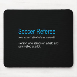 Best Hilarious Soccer Referee Definition Funny Gif Mouse Mat