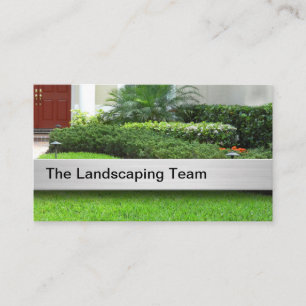 Best Home Landscaping Business Card