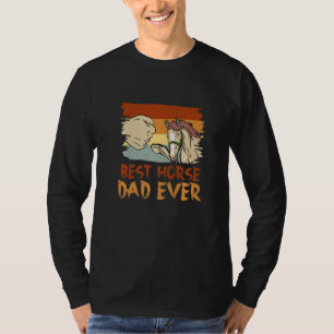 Best Horse Dad Ever Funny Horse Costume Designs 1 T-Shirt