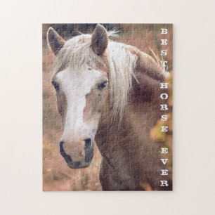Best Horse Ever Personalised Photo Jigsaw Puzzle