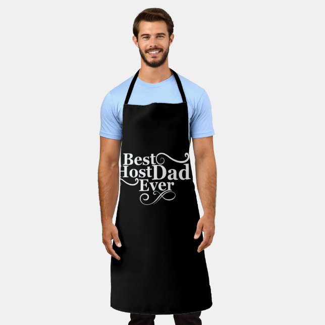 Best host dad ever happy fathers day gift ideas apron (Worn)