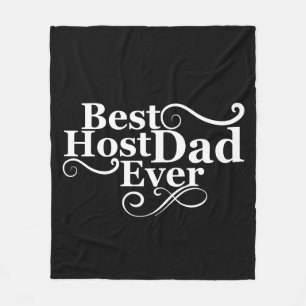 Best host dad ever happy fathers day gift ideas fleece blanket