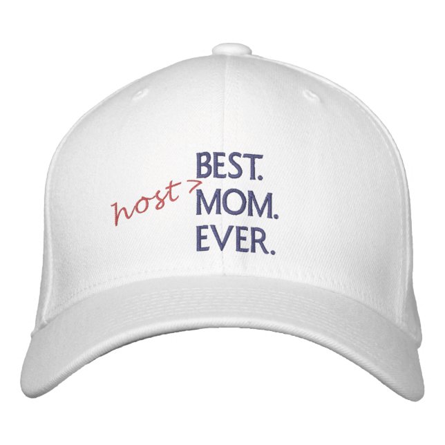Best Host Mum Ever Baseball Hat (Front)