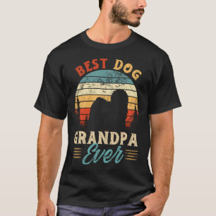 Best Hungarian Puli Grandpa Ever Dog Lovers T-Shirt
