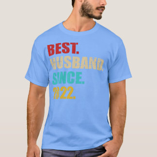 Best hus since 2022 for 1st wedding anniversary T-Shirt