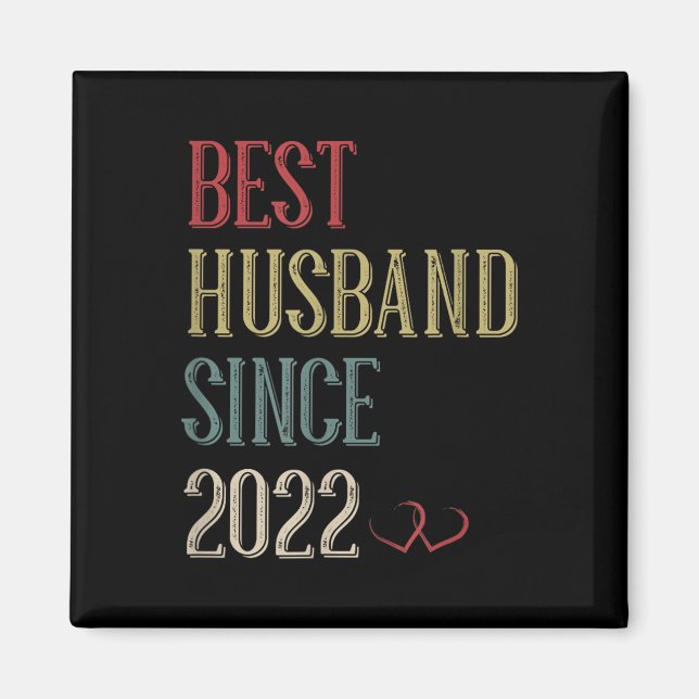 Best Husband 2022 3 Year 3rd Wedding Anniversary F Magnet (Front)