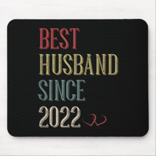 Best Husband 2022 3 Year 3rd Wedding Anniversary F Mouse Mat