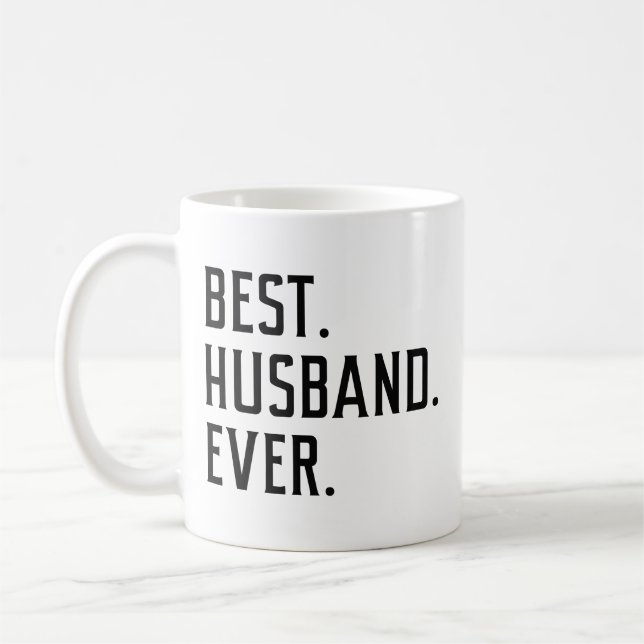 Best Husband Ever Coffee Mug (Left)