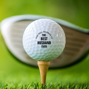 Best Husband Ever Golf Balls
