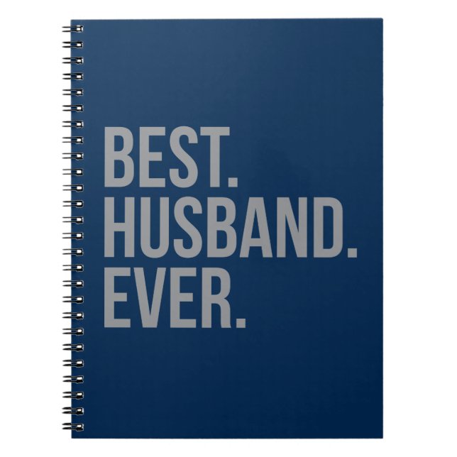 Best Husband Ever Notebook (Front)