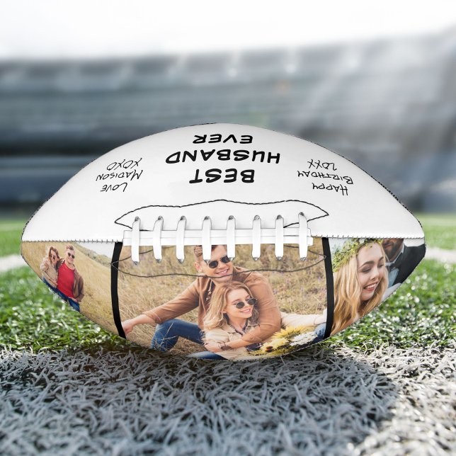 Best Husband Ever Photo Personalised American Football (Creator Uploaded)