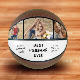 Best Husband Ever Photo Personalised Basketball