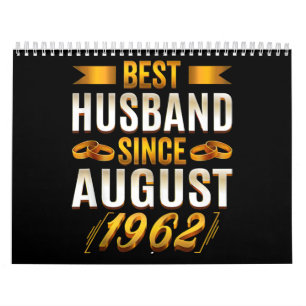 Best Husband Funny 58th Anniversary Calendar