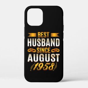 Best Husband FunnyAnniversary Mum Dad iPhone 12 Mini Case