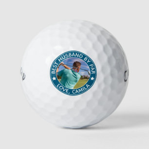 Best Husband Golf Gift – Custom Photo & Message Balls