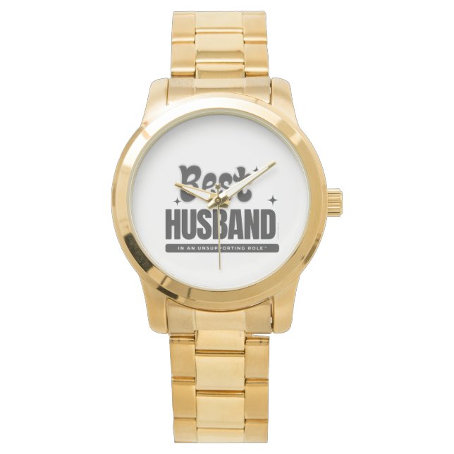 Best Husband In An Unsupporting Role-GOLD WATCH (Front)