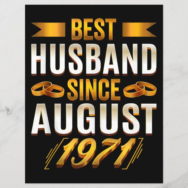 Best Husband Meaningfull Anniversary Parents (Front)