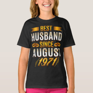 Best Husband Meaningfull Anniversary Parents T-Shirt