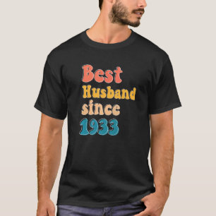 Best husband since 1933 wedding anniversary women T-Shirt