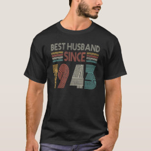 Best Husband Since 1943 79th wedding anniversary T-Shirt