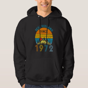 Best Husband Since 1972 50th Wedding Anniversary V Hoodie