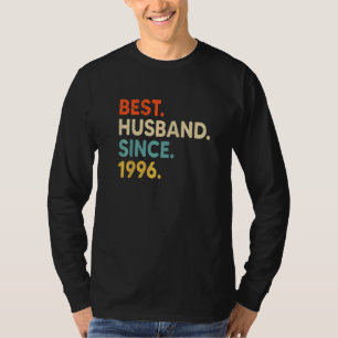 Best Husband Since 1996 26th Wedding Aniversary  V T-Shirt