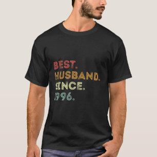 Best Husband Since 1996 Epic 24Th Wedding Annivers T-Shirt