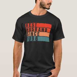 Best Husband Since 1996 Epic Couple 25Th Wedding A T-Shirt