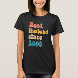 Best husband since 2000 wedding anniversary men ma T-Shirt