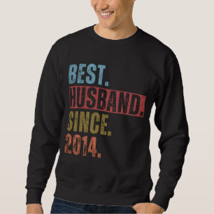 BEST HUSBAND SINCE 2014 SWEATSHIRT