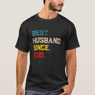 Best Husband Since 2015 10th Anniversary T-Shirt