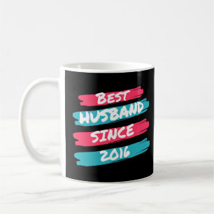 Best Husband since 2016 8th Wedding anniversary Coffee Mug