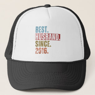 BEST HUSBAND SINCE 2016 TRUCKER HAT