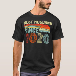 Best Husband Since 2020 2nd Wedding Anniversary 2 T-Shirt