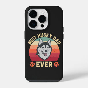 Best husky dad ever Ultimate Love Bond dog daddy iPhone 14 Pro Case