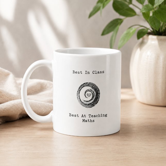 Best In Class At Teaching Maths Excellence Coffee Mug (Creator Uploaded)