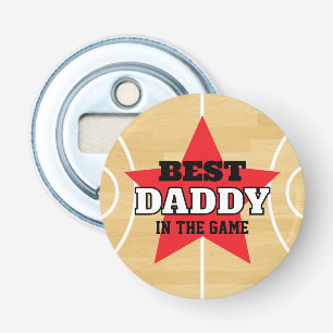 Best in the Game Basketball Personalised Gift Bottle Opener