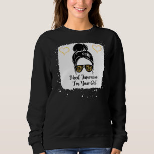 Best Insurance Agent Ever Insurance Broker Leapord Sweatshirt