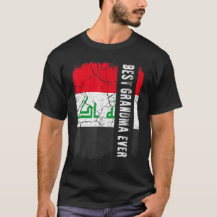 Best Iraqis Grandma Ever Iraq Flag Mother's Day T-Shirt