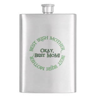 Best Irish Mother classic stainless steel flask