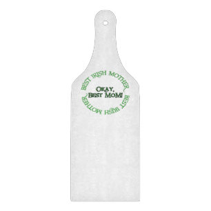 Best Irish Mother glass paddle cutting board