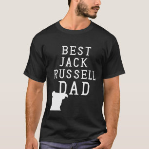 Best Jack Russell Terrier Dad Dog T-Shirt
