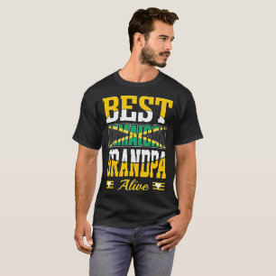 Best Jamaican Grandpa Alive Gift T-Shirt