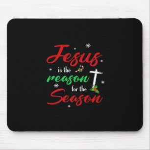 Best Jesus Is For Season Christmas Holiday Mouse Mat