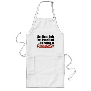 Best Job is Being a Grandfather Long Apron