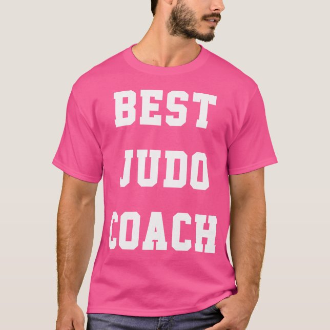 Best Judo Coach T-Shirt (Front)