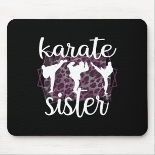Best Karate Sister Proud Karate Sis Mouse Mat