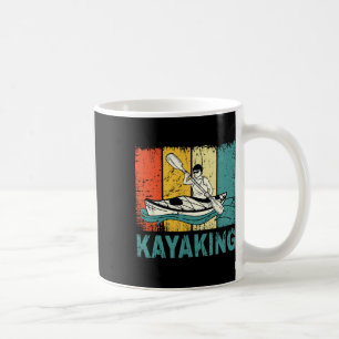 Best Kayaking Art For Men Women Kayaking Fishing K Coffee Mug